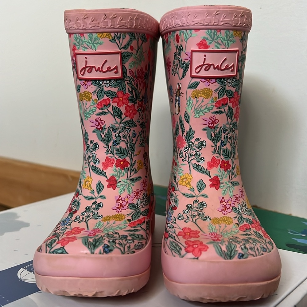Joules Beatrice Potter Peter Rabbit rain boots